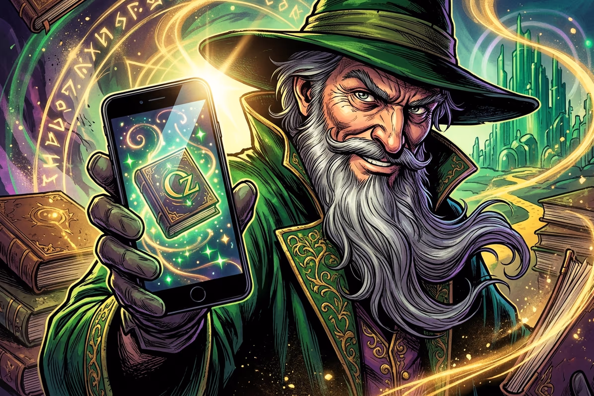 Book of Oz mobile app